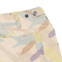 Kurze Herrenhose Cabourn Overall Shorts Abstract Camo von Element