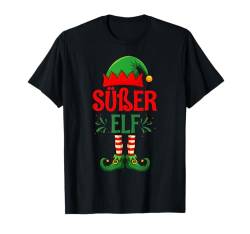 Süßer Elfe Kostüm Weihnachtsoutfit- Familie Elf Christmas T-Shirt von Elf Weihnachten Kostüm Familie Partnerlook