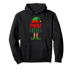 Prinz Elfe Weihnachtsoutfit Partnerlook Geschenk Weihnachten Pullover Hoodie von Elfe Weihnachten Kostüm Familie Partnerlook