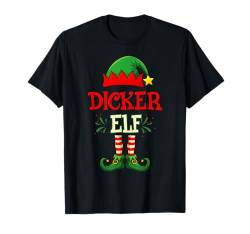 Partner Outfit Familie Weihnachten - Dicker Elfe Kostüm T-Shirt von Elfen Kostüm Weihnachten Damen Herren Shop