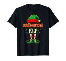 Partner Outfit Familie Weihnachten - Glühwein Elfe Kostüm T-Shirt von Elfen Kostüm Weihnachten Damen Herren Shop