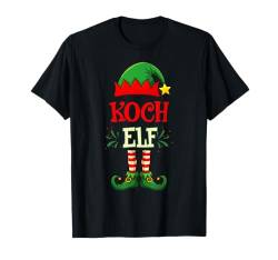 Partner Outfit Familie Weihnachten - Koch Elfe Kostüm T-Shirt von Elfen Kostüm Weihnachten Damen Herren Shop