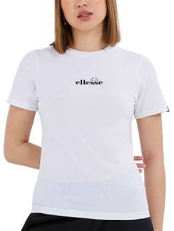 ellesse Damen Fundamental T-Shirt, weiß, 38 von Ellesse