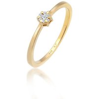 Elli DIAMONDS Verlobungsring Solitär Verlobung Diamant (0.045 ct) 585 Gelbgold von Elli DIAMONDS