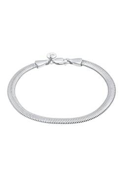 Elli Armband Damen Flach Elegant Schlangenkette Fischgräte Trend in 925 Sterling Silber von Elli