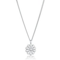 Elli Kette mit Anhänger Blume Flower Floral 925 Silber, Blume von Elli