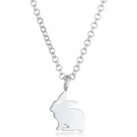 Elli Kette mit Anhänger Kinder Hase Tier Ostern 925 Silber, Hase von Elli