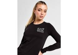 Emporio Armani EA7 Box Logo Long Sleeve T-Shirt - Damen, Black von Emporio Armani EA7