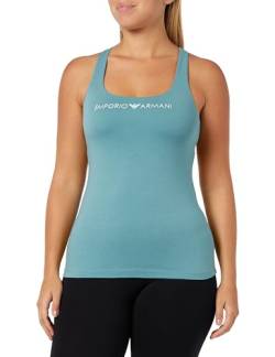 Emporio Armani Damen Emporio Armani Women's Tank Iconic Logoband T Shirt, Arctic, S EU von Emporio Armani