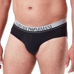 Emporio Armani Herren Emporio Armani Men's The New Icon Boxer Briefs, Schwarz, L EU von Emporio Armani