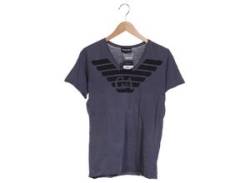 Emporio Armani Herren T-Shirt, blau, Gr. 52 von Emporio Armani