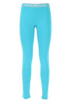 Emporio Armani Underwear Damen Visibility-Iconic Logoband Sport Leggings, Blau (Verde Acqua 00383), W(Herstellergröße:M) von Emporio Armani