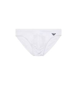 Emporio Armani für Herren. 211720_4R401 Essential Slip weiß (48), Strandbekleidung, Polyamid von Emporio Armani