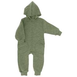 Engel - Baby-Overall mit Kapuze und Reißverschluss - Overall Gr 74/80 oliv von Engel