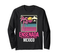 Ensenada Souvenir Mexiko Retro Vintage Reise Männer Frauen Langarmshirt von Ensenada Mexico Souvenir Clothing Apparel