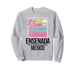 Ensenada Souvenir Mexiko Retro Vintage Reise Männer Frauen Sweatshirt von Ensenada Mexico Souvenir Clothing Apparel