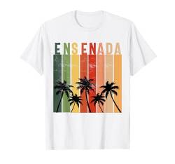 Ensenada Souvenir Mexiko Retro Vintage Reise Männer Frauen T-Shirt von Ensenada Mexico Souvenir Clothing Apparel