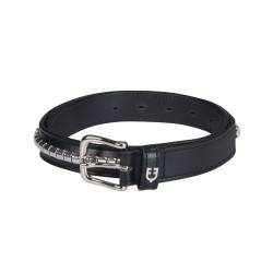 Gürtel Leather Belt With Silver Clincher von Equestro