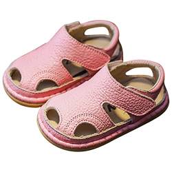 EraAja Elefanten Lauflernschuhe Sommer Baby Sandalen 0 3 alt Junge Kleinkind Schuhe Weiche Sohle Baby Mädchen Atmungsaktive Strandschuhe Sandalen Baby Wasser (Pink, 22 Infant) von EraAja