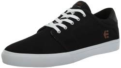 Etnies Herren Barge Slim Skateschuh Skate-Schuh, Schwarz/Weiß/Silber, 39 EU von Etnies