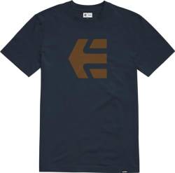 Etnies Icon Tee – Marineblau/Gum Gr. XXL, Marineblau von Etnies