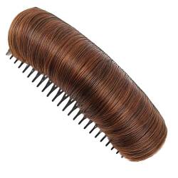 Euyehn Haar-Volumen-Clip, Haarpolster,Natürliche Haar-Bump-Up-Clips | Frauen Volume Bump Einsätze Haarknoten Falsche Haarspange Haarpolster StylingTool für Frisuren von Euyehn