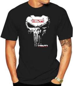 Hilti- Skull so Cool Man T-Shirt Black Black L von Evangel