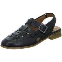 Everybody Afina - Damen Schuhe Sandalette Slipper Glattleder schwarz von Everybody