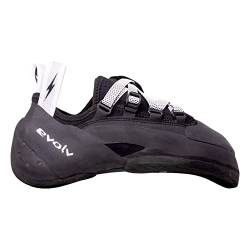 Evolv Phantom Schwarz - Aggressiver High-Performance Kletterschuh, Größe EU 42.5 - Farbe Black - White von Evolv