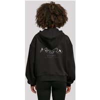 F4NT4STIC Kapuzenpullover MOUNTAIN x F4NT4STIC Print von F4NT4STIC