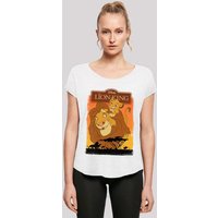 F4NT4STIC T-Shirt Der König der Löwen Simba und Mufasa Damen,Premium Merch,Lang,Longshirt,Bedruckt von F4NT4STIC