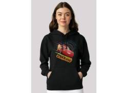 Kapuzenpullover F4NT4STIC "Cars Lightning McQueen Disney" Gr. L, schwarz Damen Pullover Premium Qualität von F4NT4STIC