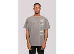 T-Shirt F4NT4STIC "Take It Easy Text" Gr. 5XL, grau (asphalt) Herren Shirts Print von F4NT4STIC