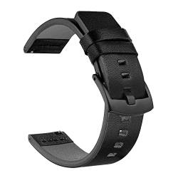 FACDEM Uhrenarmband aus echtem Leder für Garmin Vivoactive 3S/4S/Venu 2S Smartwatch-Armband, 18 mm, For Active S, Achat von FACDEM