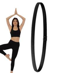 FANGZ Lauf-Stirnband, Workout-Stirnbänder für Damen | Fußball-Haarband | Elastische Sport-Haarbänder, hochelastisches Yoga-Stirnband, rutschfest für Sport-Yoga für Männer und Frauen für Yoga-Laufen von FANGZ