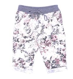 FASHION YOU WANT Damen Shorts Capri Bermuda Boyfriend Kurze Sommerhose Sporthose Hot Pants (48-50, J14) von FASHION YOU WANT
