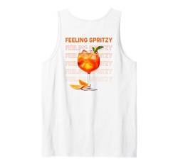 FEELING SPRITZY X Holy Aperoli Typography. BACKPRINT Tank Top von FEELING SPRITZY X DELUXE SPRITZ FASHION #1