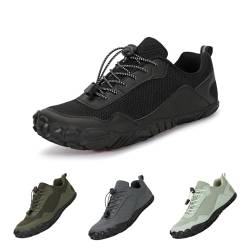 FELDLUFT Hike Outdoor frühling barfussschuhe Bequeme für Damen und Herren - Leichte, Atmungsaktive Barfußschuhe Traillaufschuhe mit rutschfest Sohle & Breiter Zehenbox von FELDLUFT