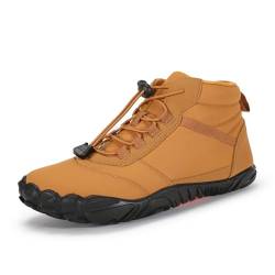 FELDLUFT Polar - Winter Barfussschuhe Warm Gefüttert Winterschuhe für Damen Herren Barfußschuhe Traillaufschuhe mit rutschfest Sohle & Breiter Zehenbox von FELDLUFT