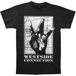 Fashion Men's T-Shirt Men Casual Shirt Ice Cube Men's Westside Connection T-Shirt Black von FGM