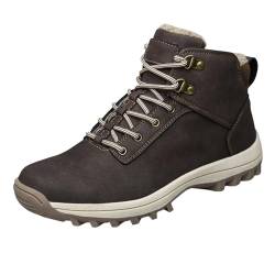 FGUUTYM [Tiangong Herren High Performance Warm Schneestiefel Allwetter Bequem Und wasserdichte Schuhe Herren 44 (Brown, 42) von FGUUTYM