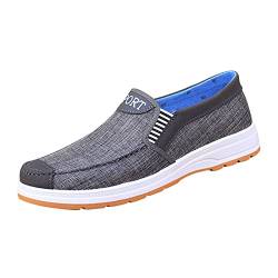 Outdoor-Walking-Shoes - Leicht Canvas Schuhe Männer Halbschuhe Business Leicht Schuhe Atmungsaktive Sneaker Tennis Fitness Walkingschuhe Bequem Bootsschuhe Wanderschuhe Turnschuhe von FGUUTYM