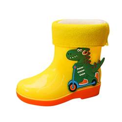 Wasserdicht Gummistiefel Kinder Jungen ,Dinosaurier Regenschuhe,Kids Bootschuhe,Ultraleicht Rutschfeste Stiefel Jungen Mädchen,Rain Boot 2-8 Jahre,Kinderstiefel für Jungen Mädchen Regenstiefel , von FGUUTYM