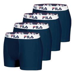 FILA Herren Fi/1bcx4/Fu5016 Retroshorts, NV, L (4er Pack) von FILA