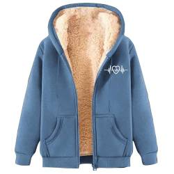 FJKVAVF Angebot Des Tages Blitzangebot Winterjacke Damen Grosse Grössen Hybridjacke Damen 48 Teddyfleece Mantel Damen Mantel Frühling Damen Roter Steppmantel Damen Mein Konto Anzeigen Sale von FJKVAVF