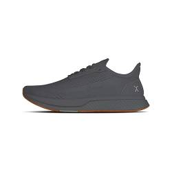 FLUX FOOTWEAR Adapt Runner Barfuß-Laufschuh, Grau/Gum Rn, 8 Wide Women/6.5 Wide Men von FLUX FOOTWEAR