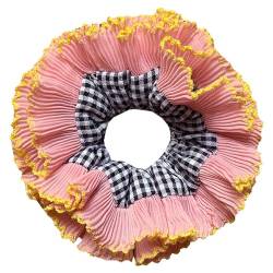 Vintage Haar Scrunchy Haar Brötchen Haarteile Haar Scrunchies Weibliche Kopfschmuck Teenager Haar Werkzeug von FOLODA