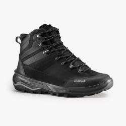 Trekkingschuhe Herren hoch Leder - MT100 von FORCLAZ