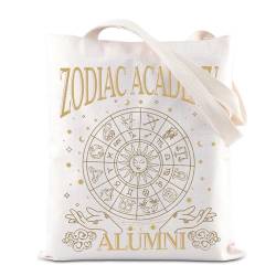 FOTAP ZA Merch ZA Alumni Tote Bag Vega Twins Handtasche Sternzeichen Geschenk Stern Sternbilder Umhängetasche Himmlische Erben Geschenk, Z Academy UK, 14.56INCH von FOTAP