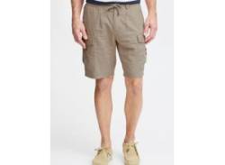 FQ1924 Leinenshorts Herren Baumwolle, beige von FQ1924